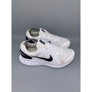 Nike Run Swift 2 White Black Speckled Running Shoes DJ6008-100 Women's Sz 9.5
